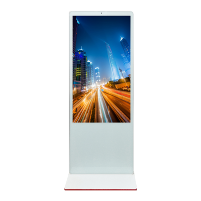 55inch indoor floor standing touch kiosk with wifi 4G module